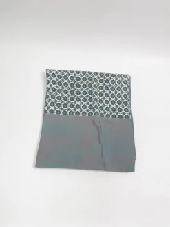 Mens Vintage Green Printed Scarf