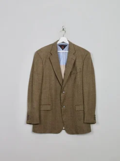 Mens Vintage Green Tweed Tommy Hilfiger Jacket 42"