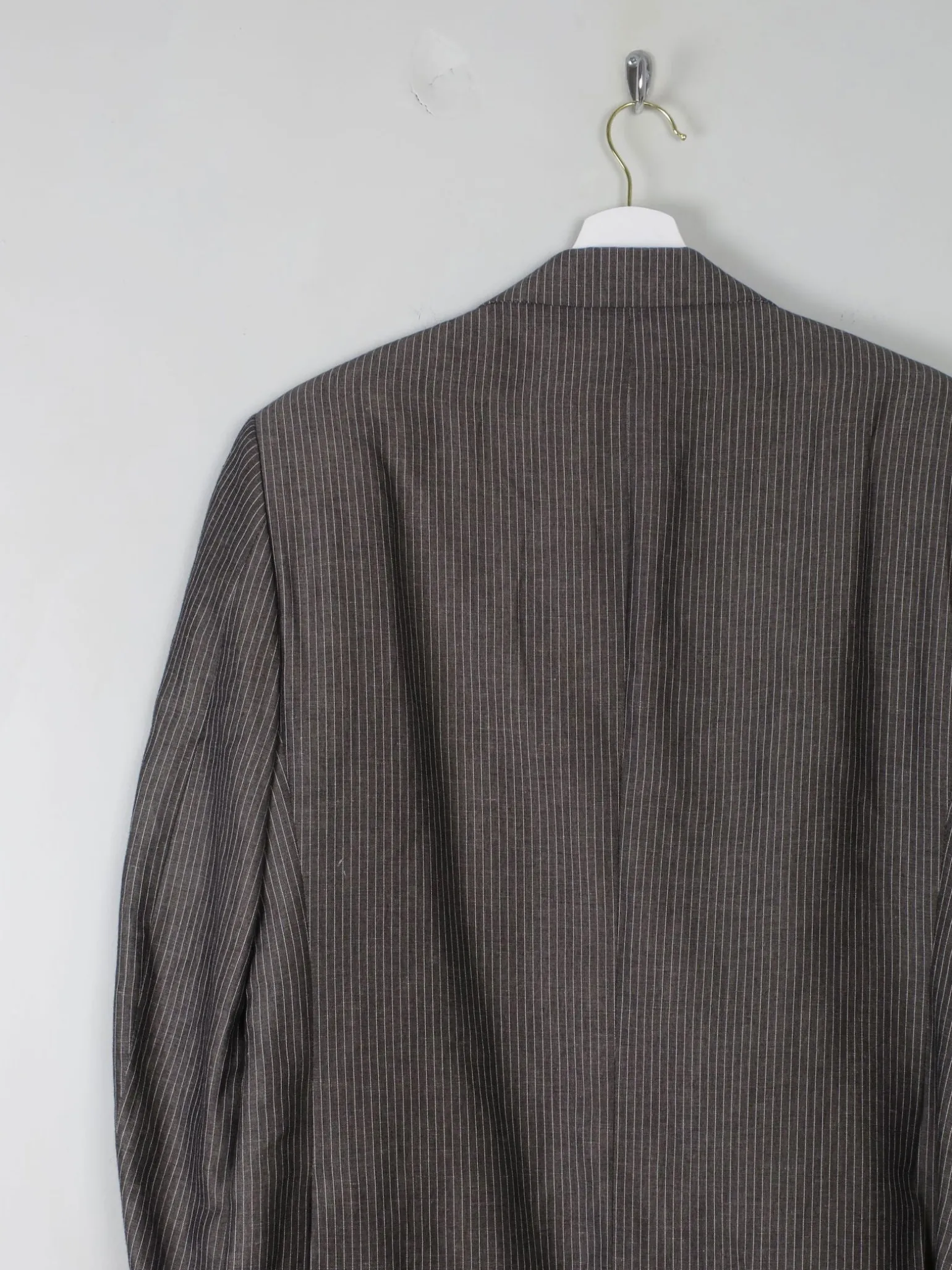 Men's Vintage Grey Remus Linen Mix Jacket 38"