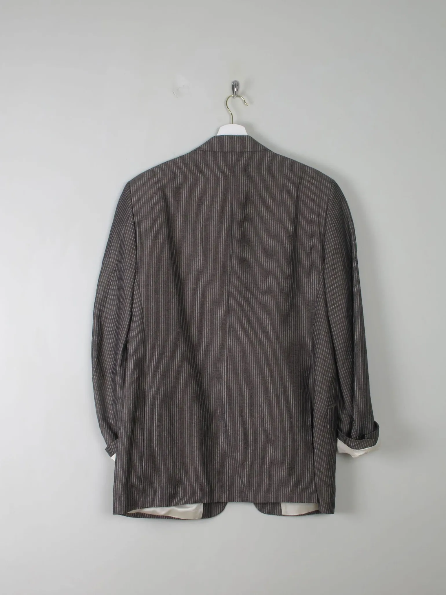 Men's Vintage Grey Remus Linen Mix Jacket 38"