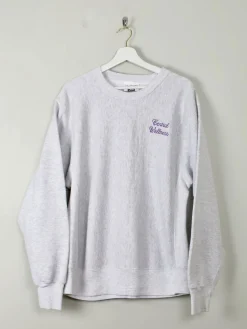 Men's Vintage Grey Sweatshirt L