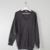 Men's Vintage Grey V- Neck Jumper Unworn L