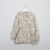 Men's Vintage Hand-Knit V-neck M/L
