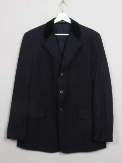 Men's Vintage Harry Hall Navy Riding Jacket 40