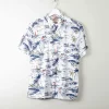 Men's Vintage Hawaiian Shirt Lucky Brand M