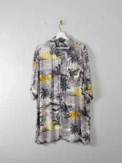 Men's Vintage Hawaiian Shirt XL