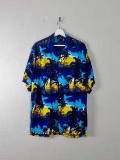 Men's Vintage Hawaiian Shirt XL