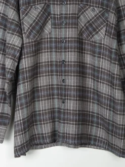 Men's Vintage Heavy Flannel Wool Feel Shirt XL