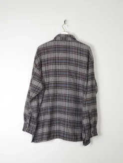 Men's Vintage Heavy Flannel Wool Feel Shirt XL