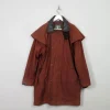 Men's Vintage Hunter Rust Wax Short Coat M