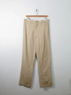 Men's Vintage Khaki Dickie Trousers 874 32" W 33" L