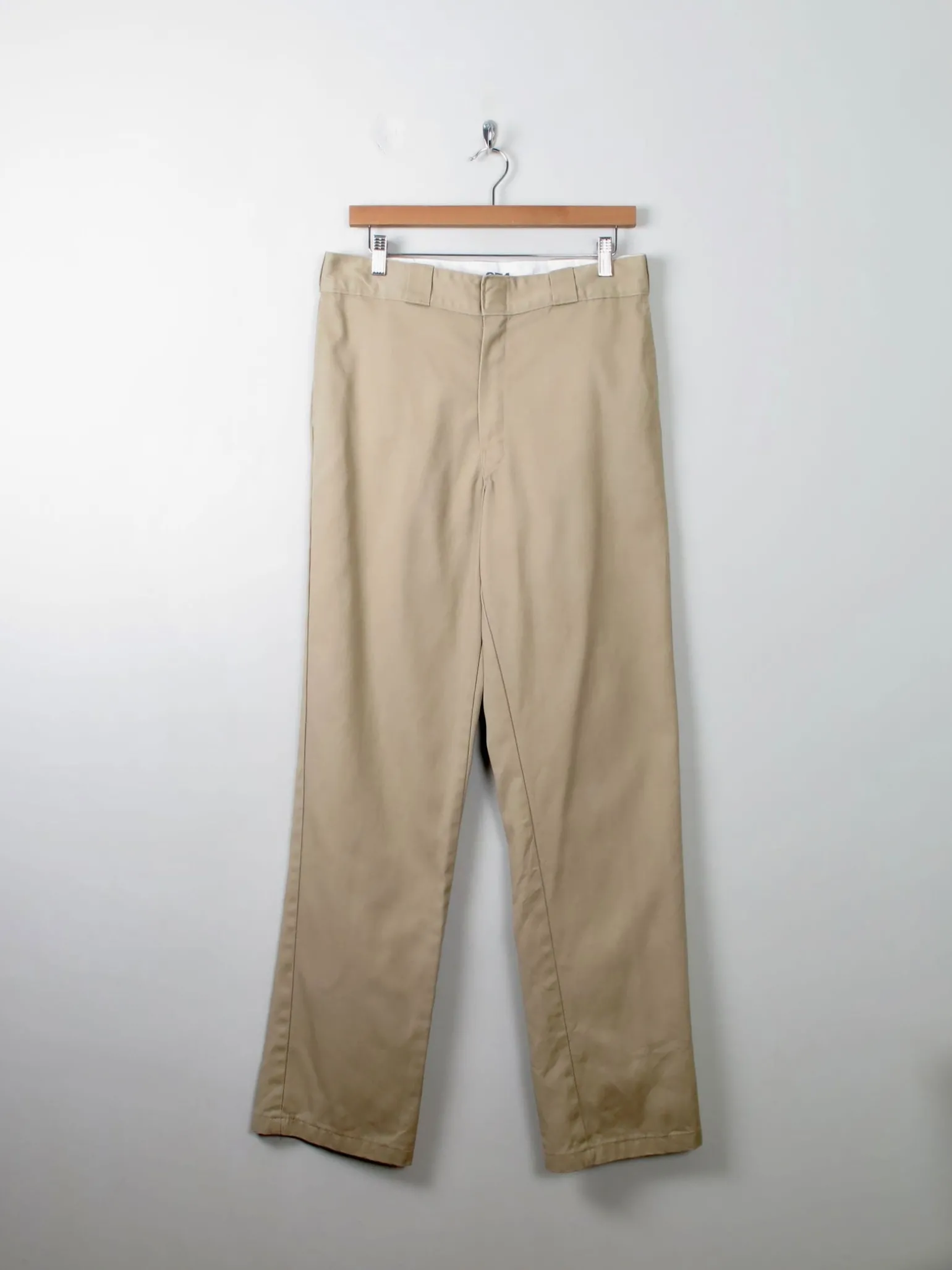 Men's Vintage Khaki Dickie Trousers 874 32" W 33" L