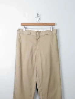 Men's Vintage Khaki Dickie Trousers 874 32" W 33" L