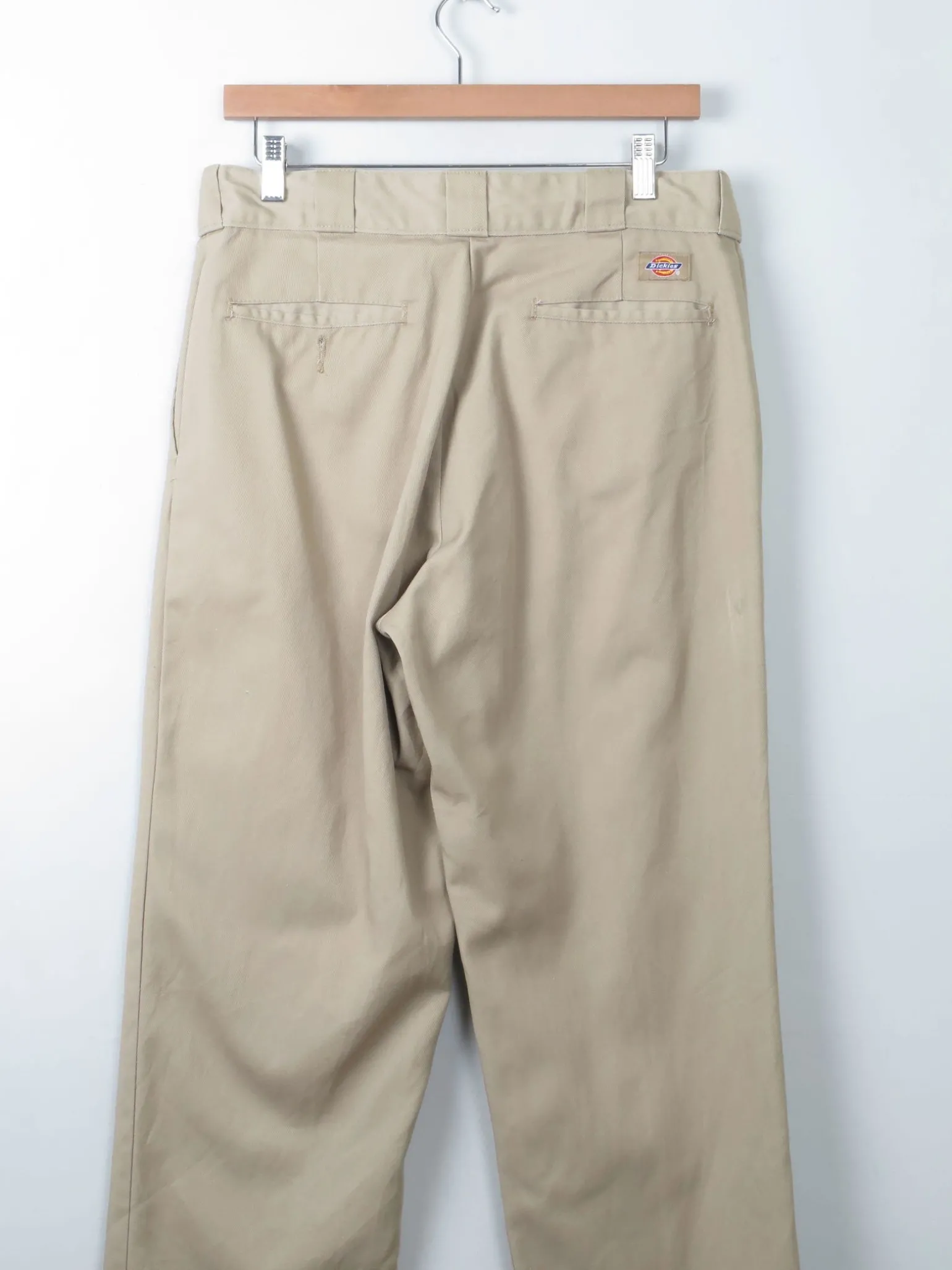 Men's Vintage Khaki Dickie Trousers 874 32" W 33" L