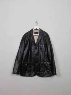 Men's Vintage Leather Jacket XL/46"
