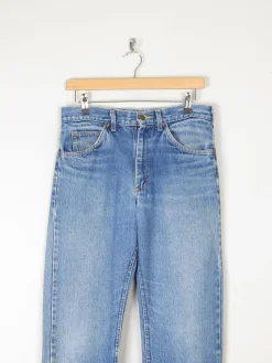 Men's Vintage Lee Blue Denim Jeans Relaxed Fit 31"/34L