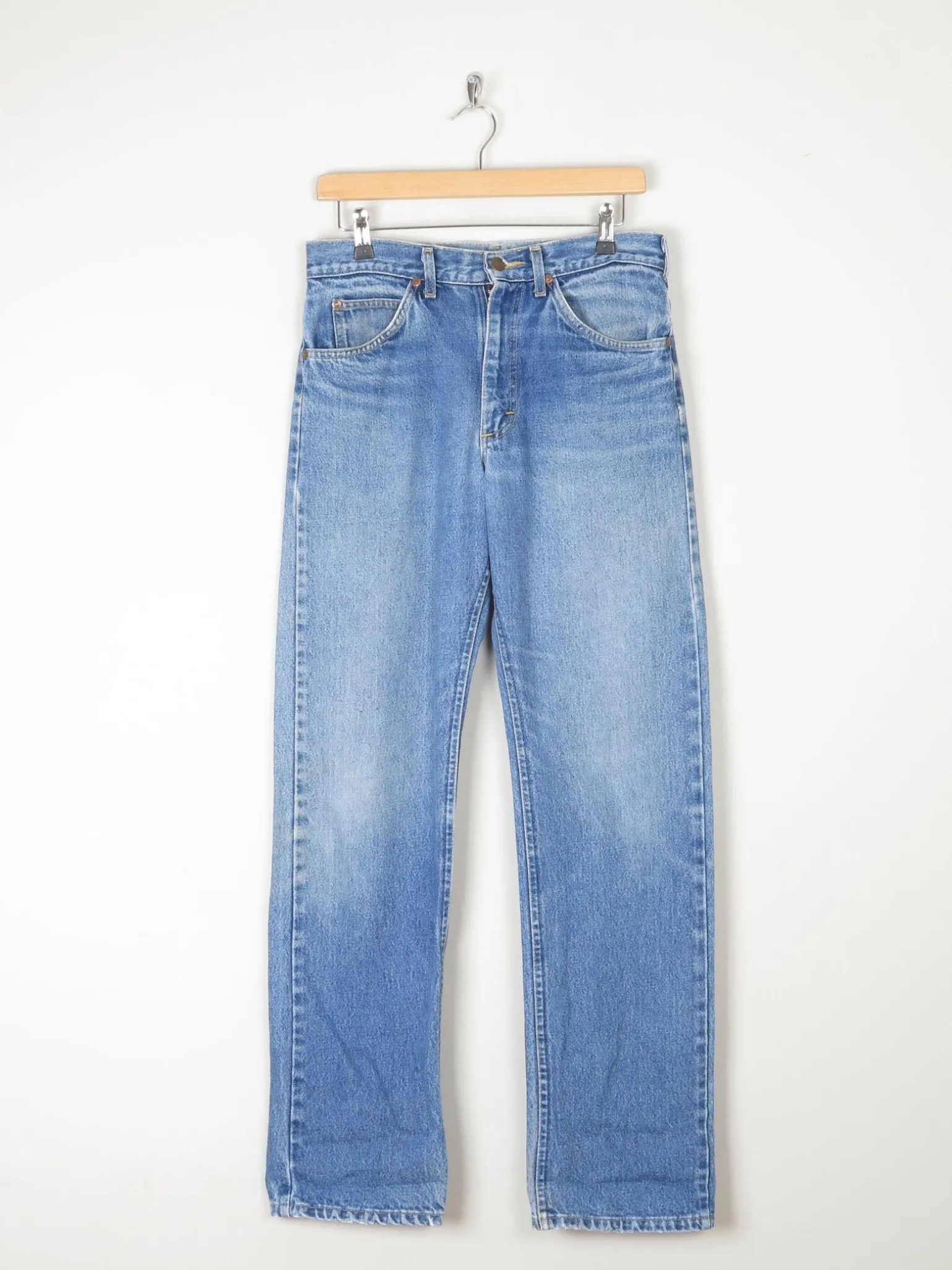 Men's Vintage Lee Blue Denim Jeans Relaxed Fit 31"/34L