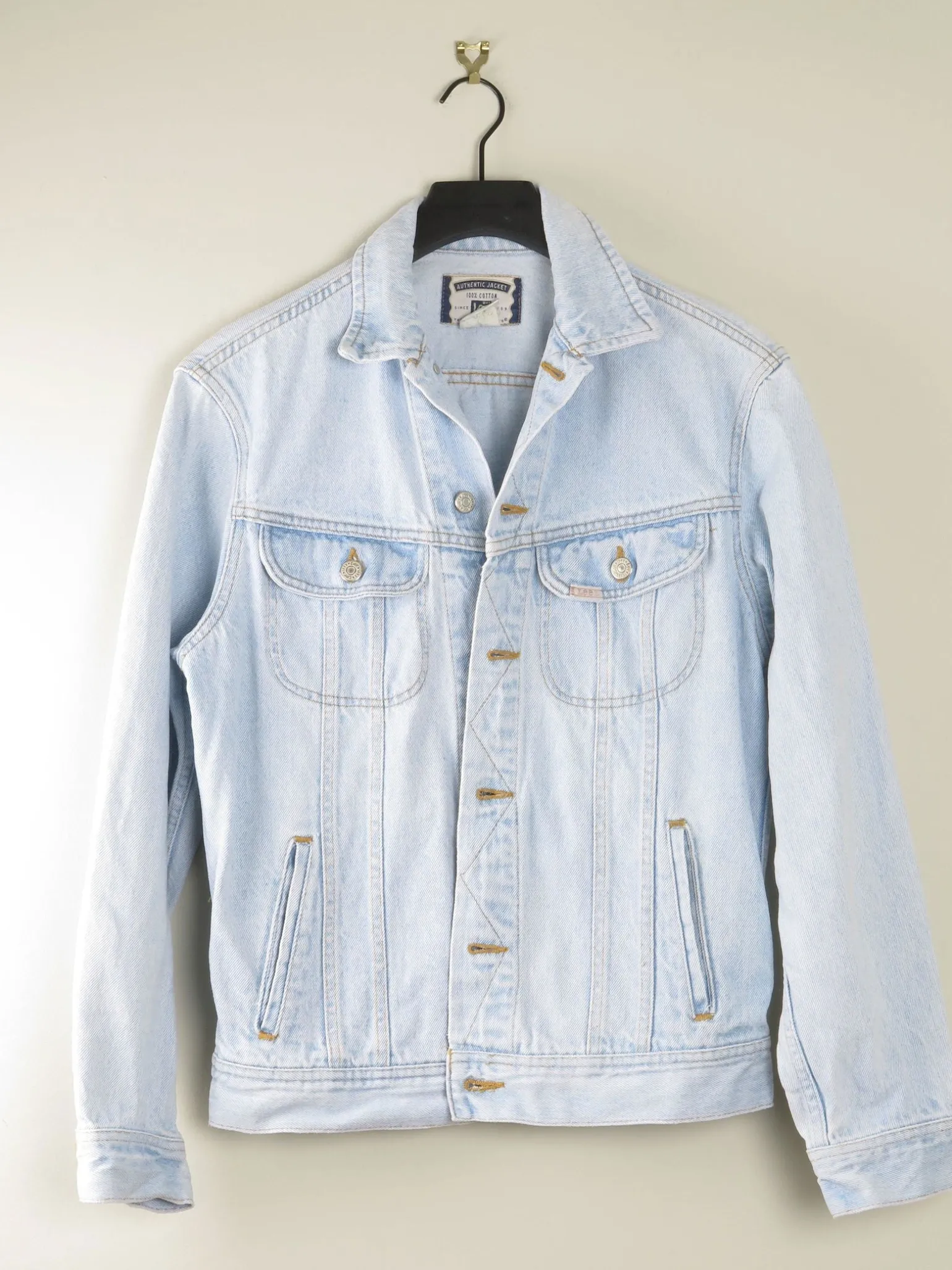 Men’s Vintage Lee Denim Jacket Light Denim S