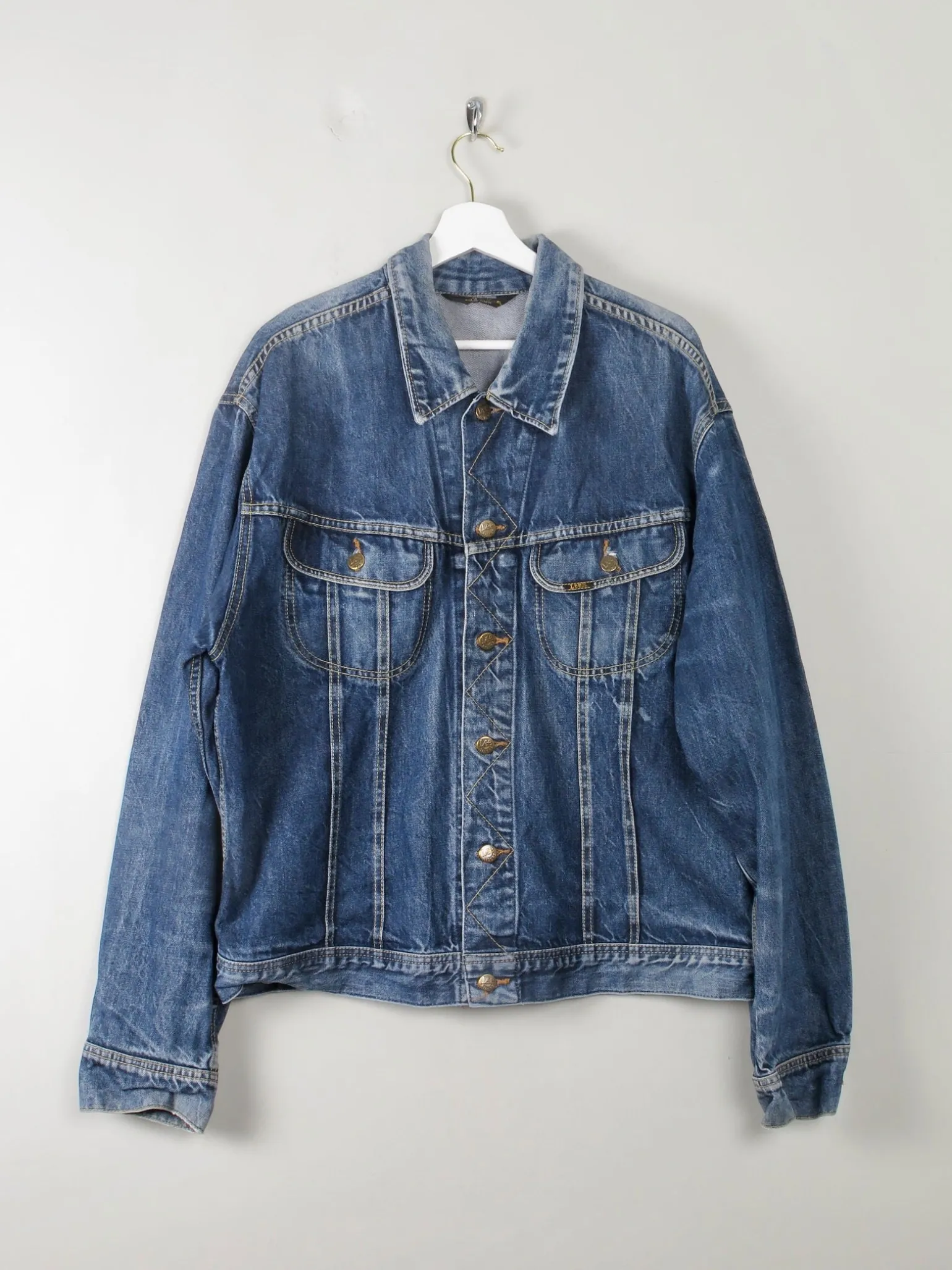 Men's Vintage Lee Denim Jacket XXL