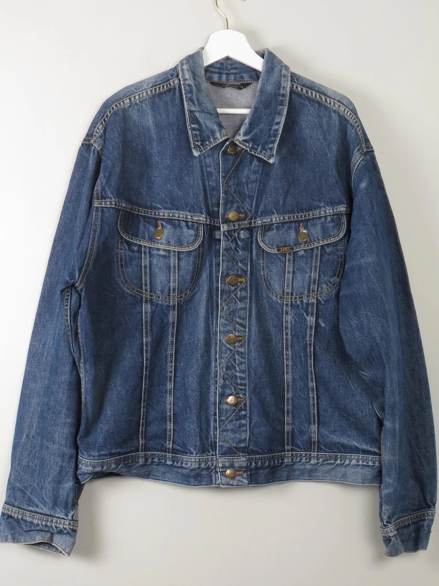 Men's Vintage Lee Denim Jacket XXL