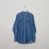 Men's Vintage Lee Denim Shirt L