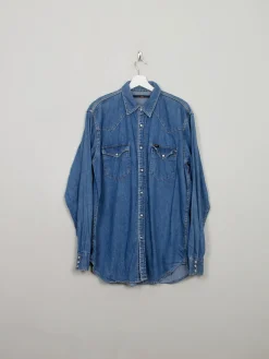 Men's Vintage Lee Denim Shirt L