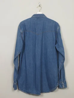 Men's Vintage Lee Denim Shirt L