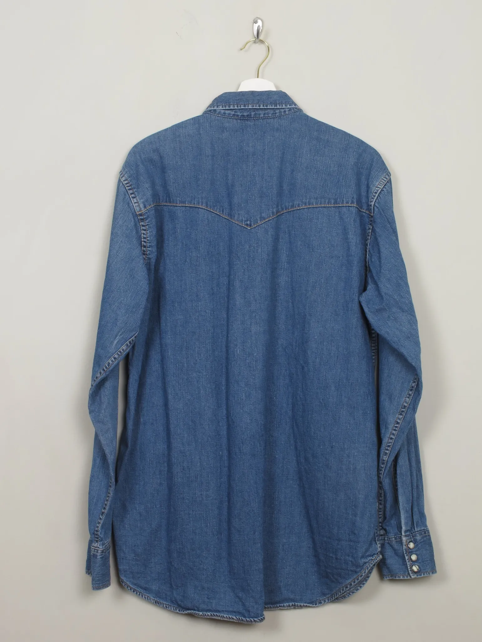 Men's Vintage Lee Denim Shirt L