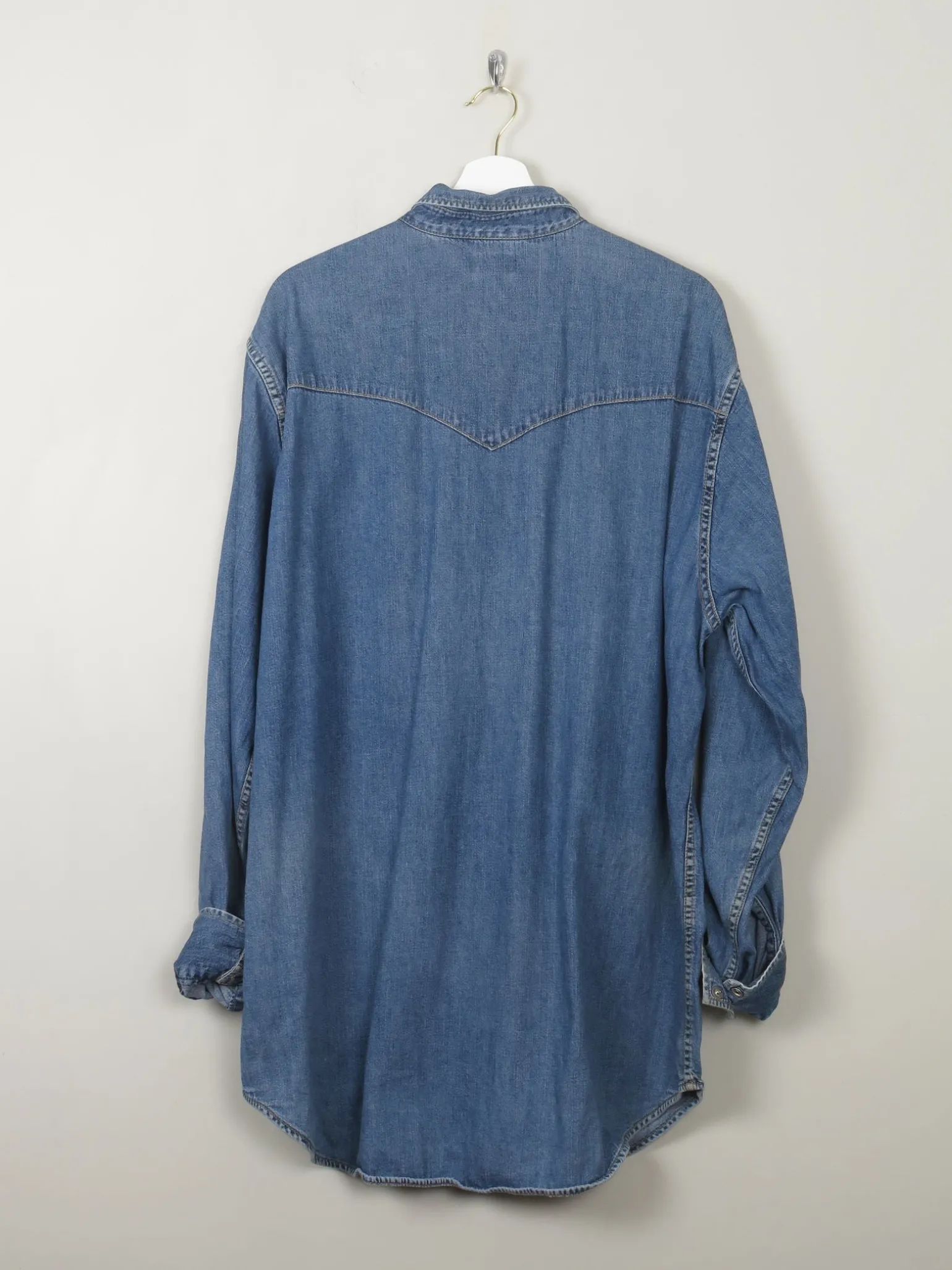 Men's Vintage Lee Denim Shirt XXL