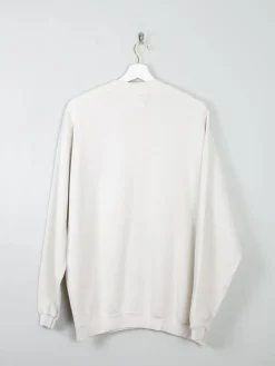 Men's Vintage Lee Ecru Sweatshirt L