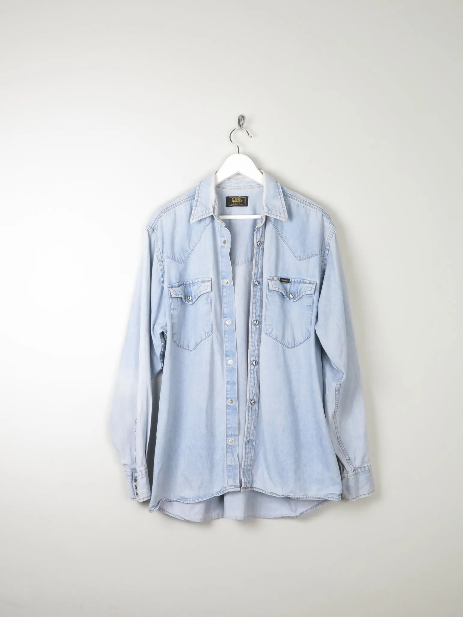 Men's Vintage Lee Light Denim Shirt