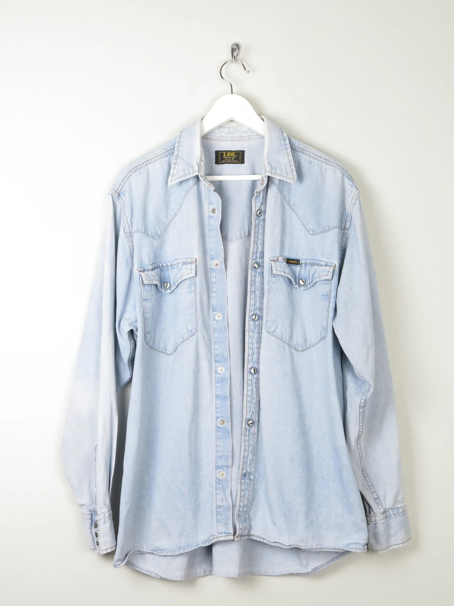 Men's Vintage Lee Light Denim Shirt