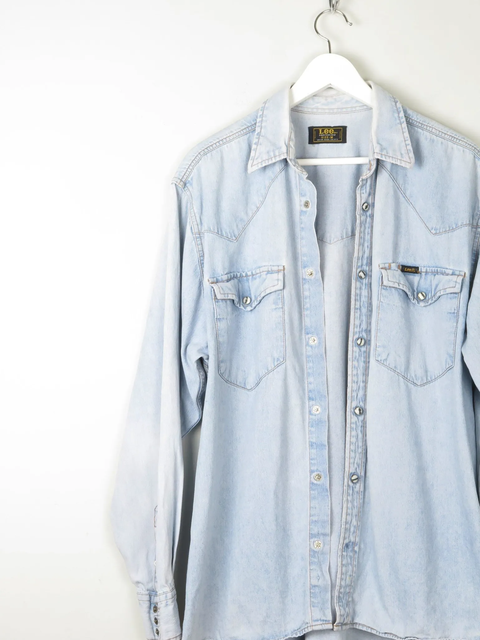 Men's Vintage Lee Light Denim Shirt