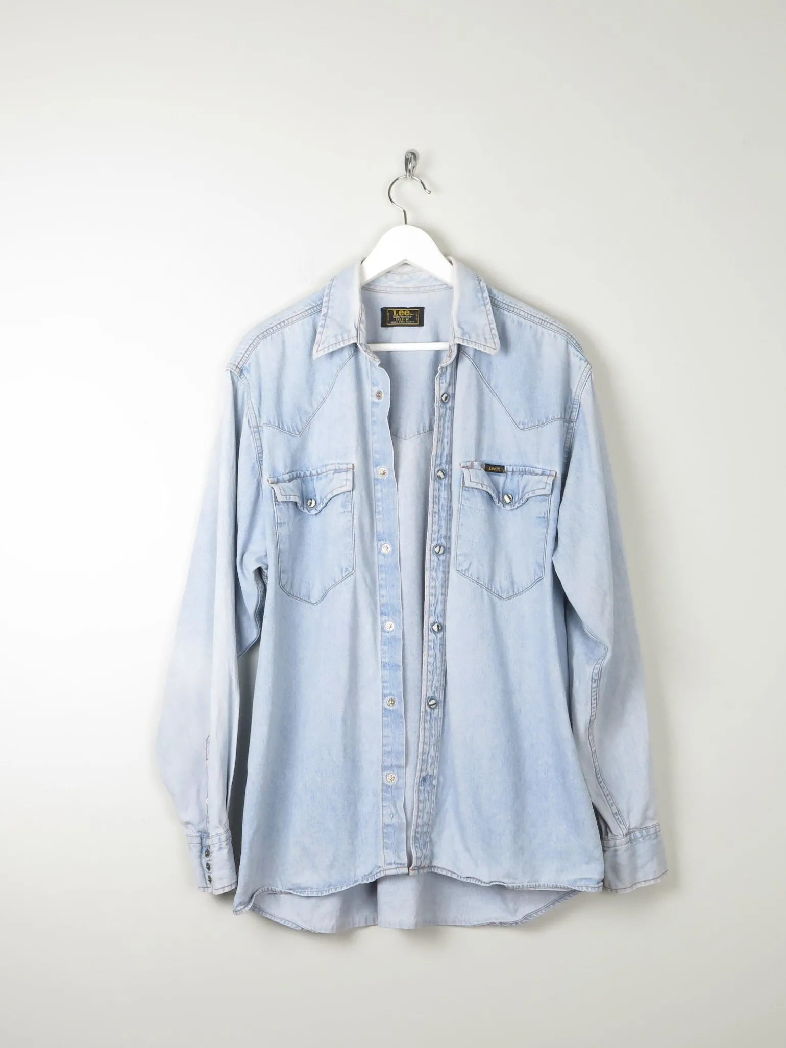 Men's Vintage Lee Light Denim Shirt