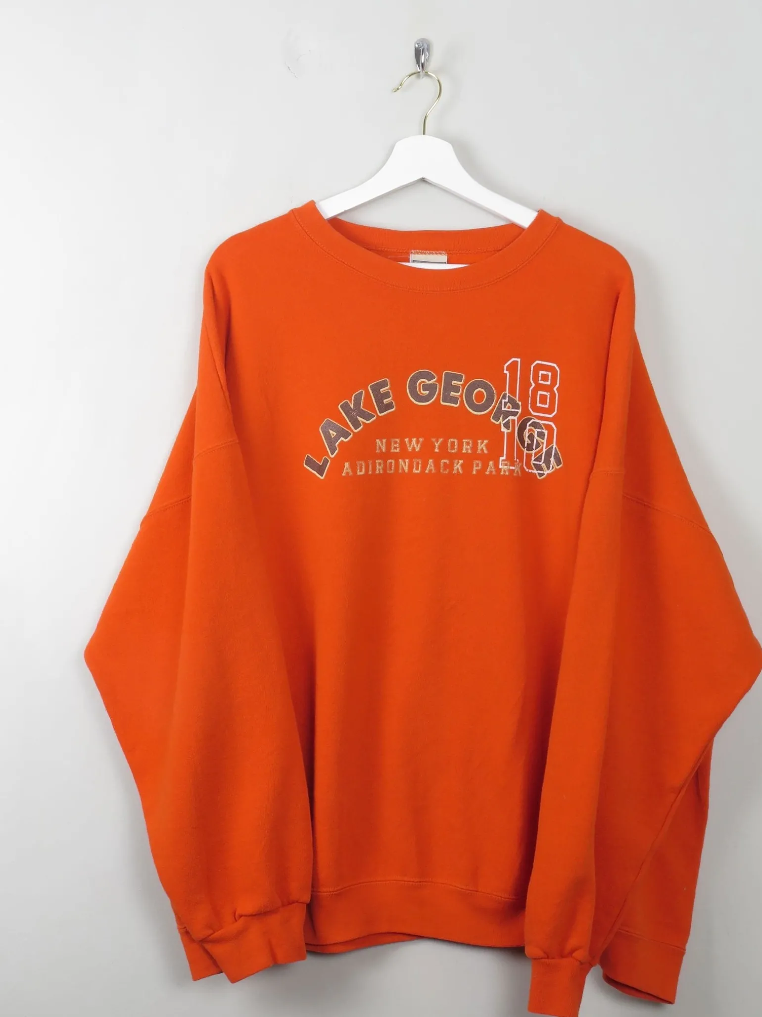 Men's Vintage Lee Orange Sweatshirt XL/XXL