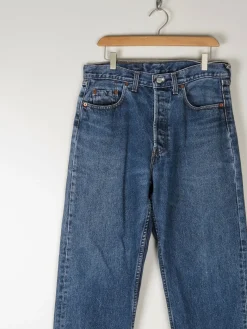 Men’s Vintage Levis 510 Blue Denim Jeans 33/36