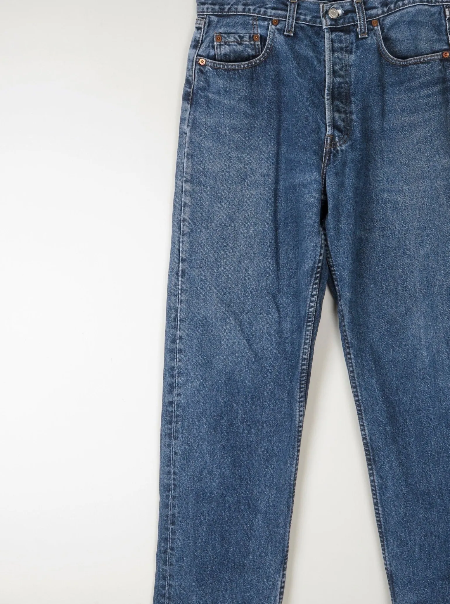 Men’s Vintage Levis 510 Blue Denim Jeans 33/36