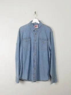 Men's VIntage Levis Denim Shirt L