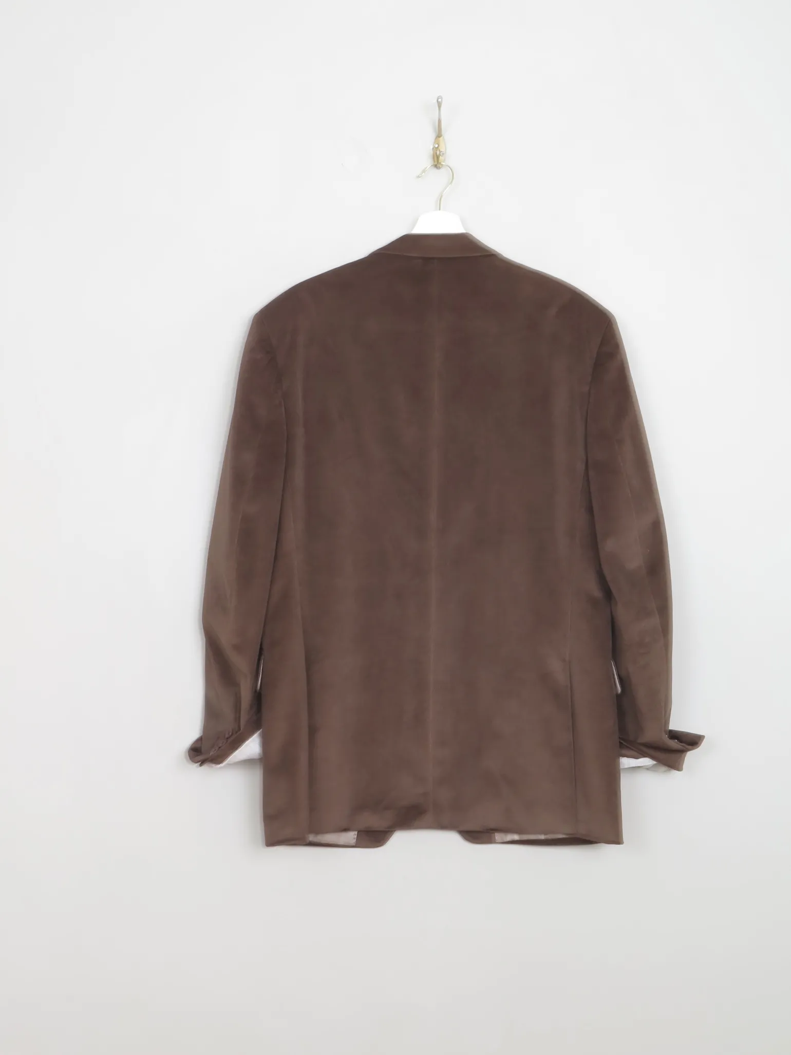 Men's Vintage Light Brown Velvet Jacket 40"