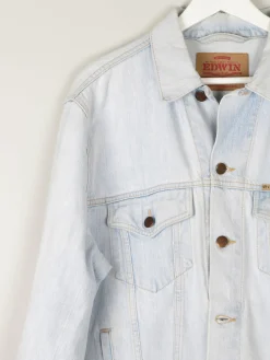 Men's Vintage Light Denim Jacket M