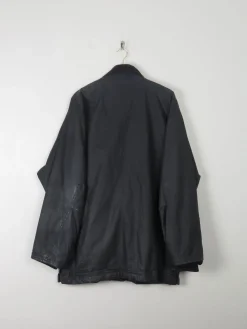 Men's Vintage Lined Wax Jacket Navy XL