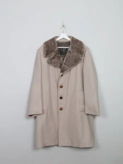Men's Vintage London Fog Trench Coat 40"