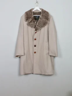 Men's Vintage London Fog Trench Coat 40"