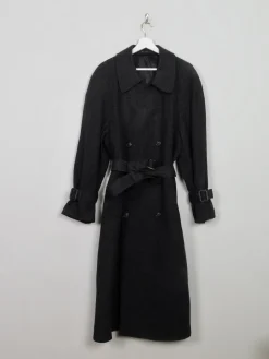 Men's Vintage London Fog Tweed Belted Coat 40