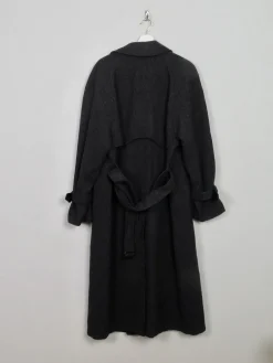 Men's Vintage London Fog Tweed Belted Coat 40