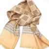 Men's Vintage Monogram Cravats Scarf