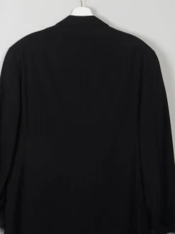 Men's Vintage Navy Armani Jacket Pinstripe 40