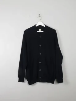 Men's Vintage Navy Cardigan L