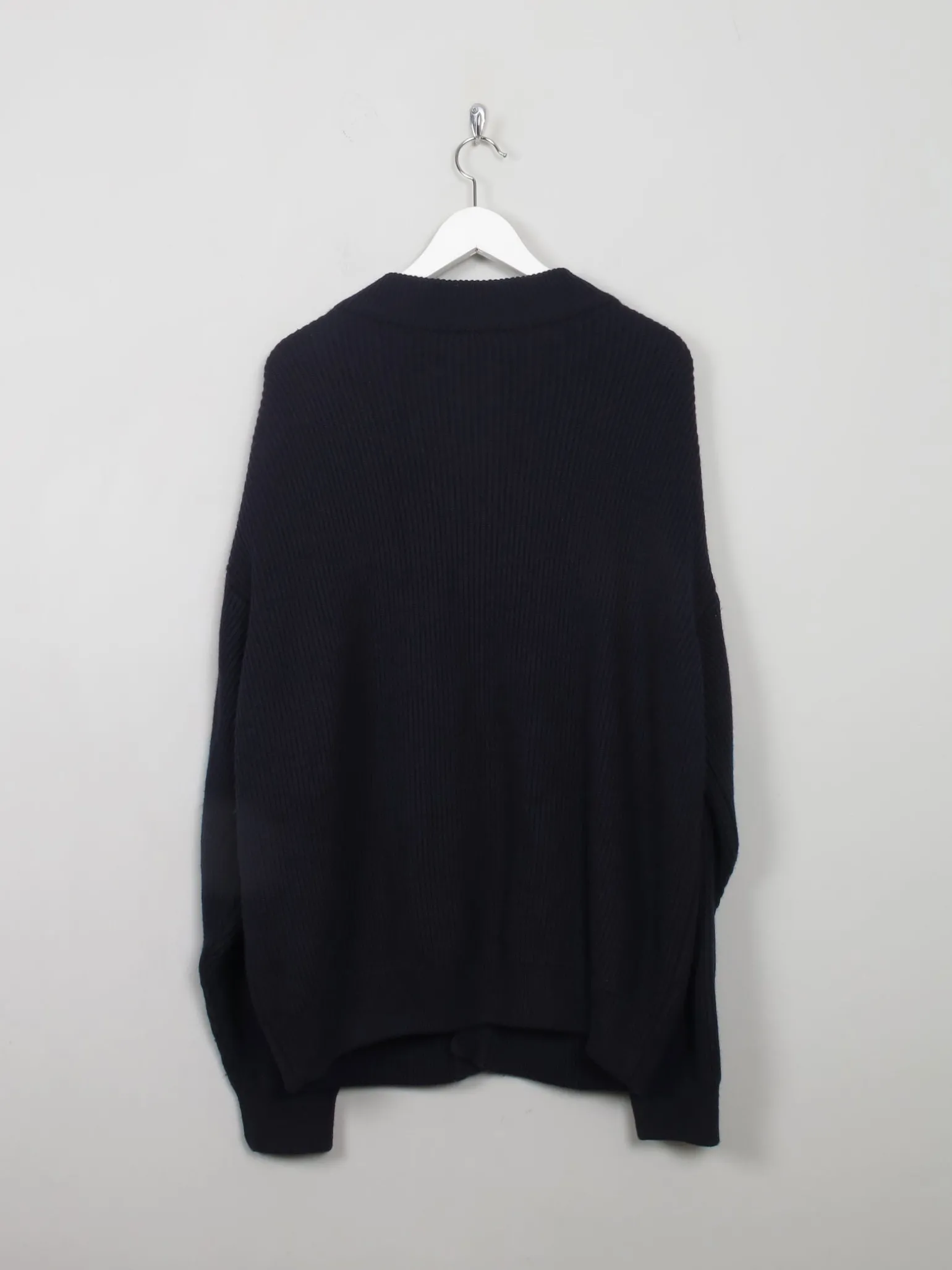 Men's Vintage Navy Cardigan L/XL