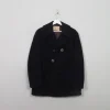 Men's Vintage Navy Peacoat 40/42"